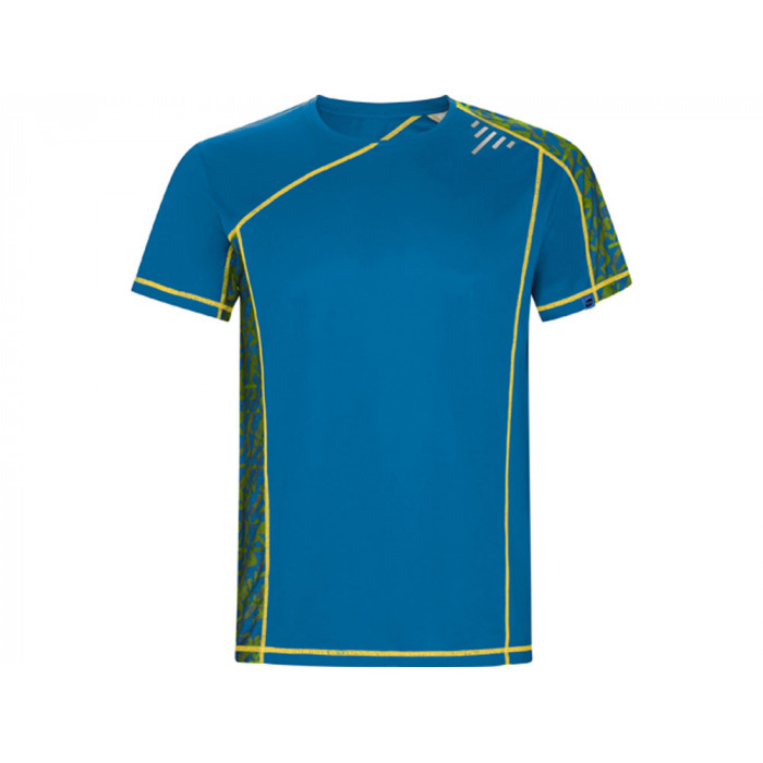 Спортивная футболка Sochi мужская, принтованный королевский синий