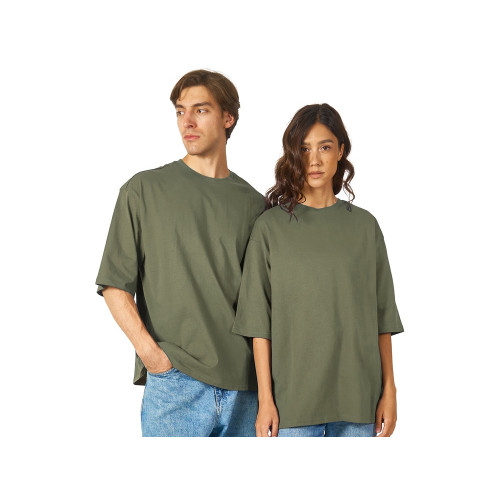 Футболка Berlin к/р оверсайз, 100% хлопок, 180гр, хаки