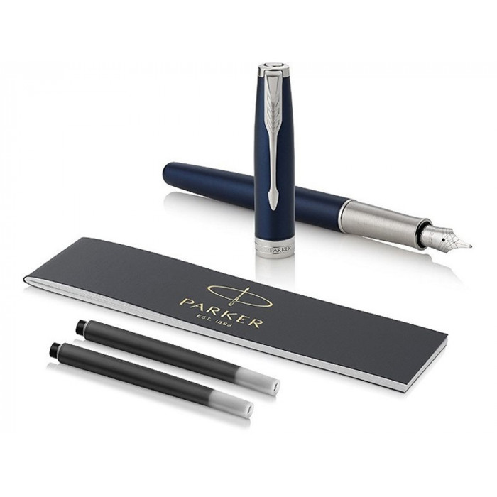 Перьевая ручка Parker Sonnet , Subtle Blue Lacquer CT стержень:Fblk