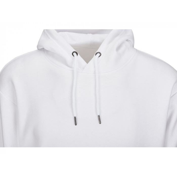 Толстовка с капюшоном оверсайз Lisbon унисекс, белый
