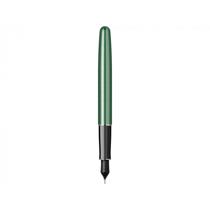 Перьевая ручка Parker Sonnet Essentials Green SB Steel CT, перо: F, цвет чернил: black, в подарочной упаковке.