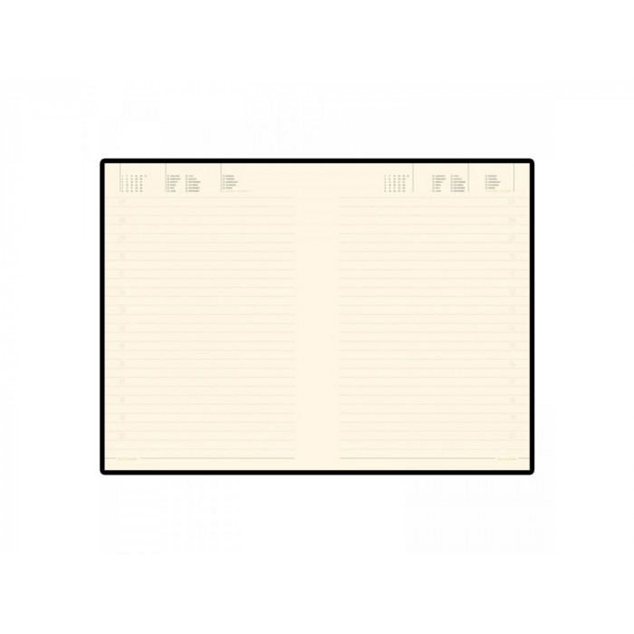 Ежедневник А5 недатированный Megapolis Soft, белый