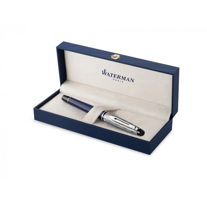 Перьевая ручка Waterman Expert22 SE deluxe Blue CT, перо: F, цвет: Blue, в подарочной упаковке