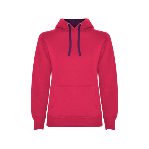 Толстовка с капюшоном Urban женская, фуксия/фиолетовый