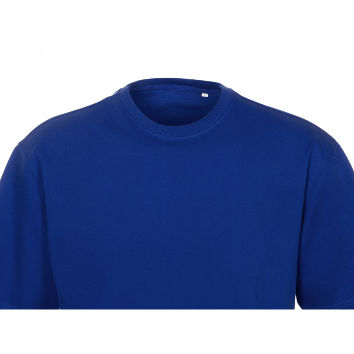 Футболка из френч терри Warsaw унисекс 220гр, кл. синий