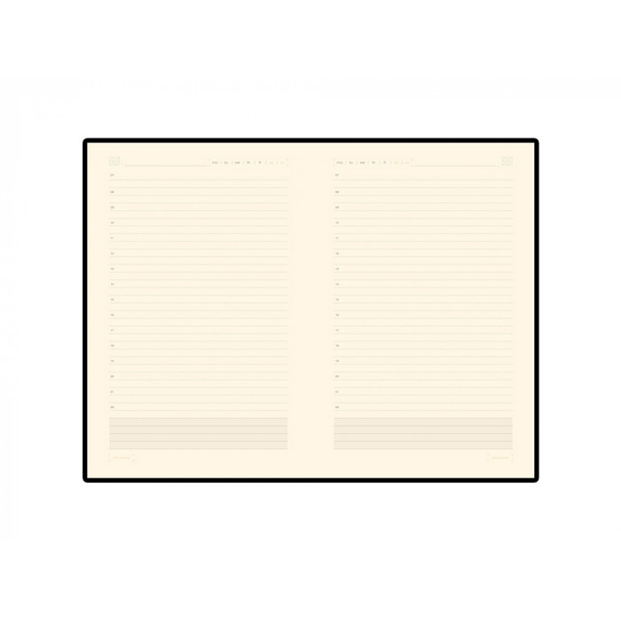 Ежедневник А5 недатированный Zenith, красный