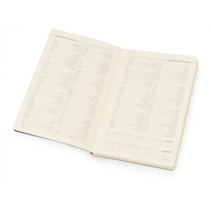 Ежедневник А5 недатированный Megapolis Velvet Flex, фиолетовый