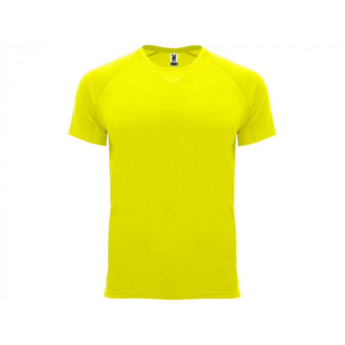 Футболка Bahrain мужская, неоновый желтый