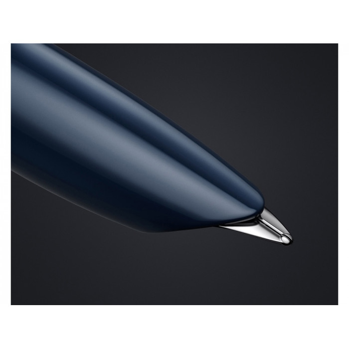 Перьевая ручка Parker 51 CORE MIDNIGHT BLUE CT, перо: F, цвет чернил: black, в подарочной упаковке.