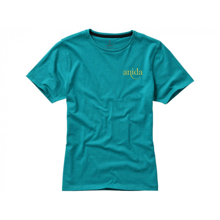 Nanaimo женская футболка с коротким рукавом, аква