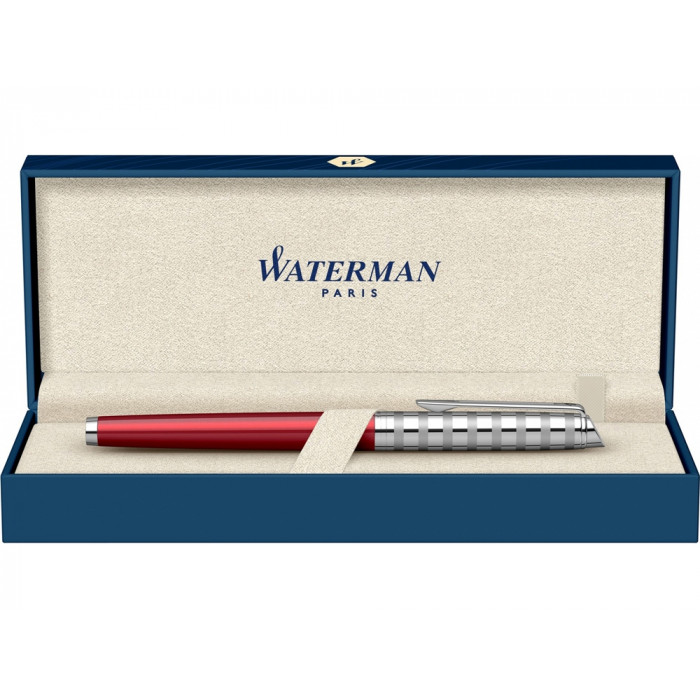 Перьевая ручка Waterman Hemisphere French riviera Deluxe RED CLUB в подарочной коробке