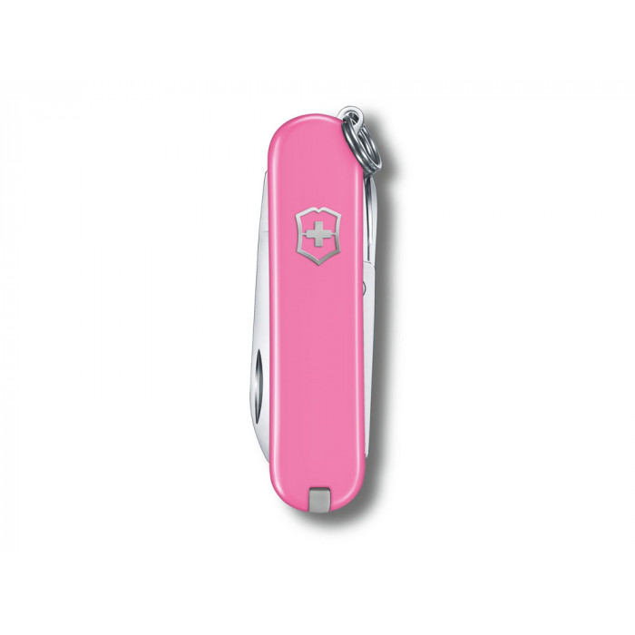 Нож-брелок VICTORINOX Classic SD Colors Cherry Blossom, 58 мм, 7 функций, розовый