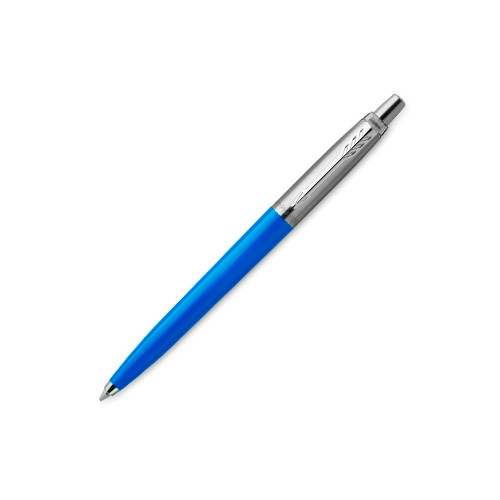 Шариковая ручка Parker Jotter ORIGINALS BLUE CT, стержень: M blue ЭКО-УПАКОВКА