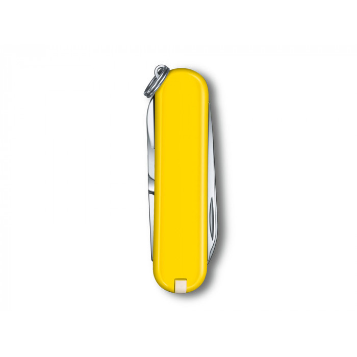 Нож-брелок VICTORINOX Classic SD Colors Sunny Side, 58 мм, 7 функций, жёлтый