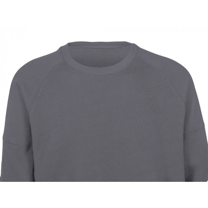 Свитшот оверсайз Paris, унисекс, темно-серый