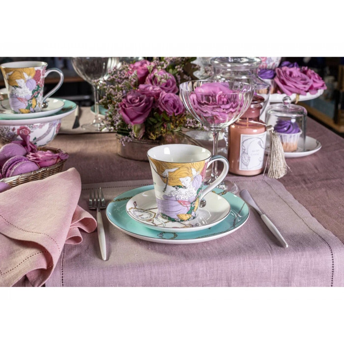 Набор чашка и блюдце Valerie Concept TEA SET ALICE