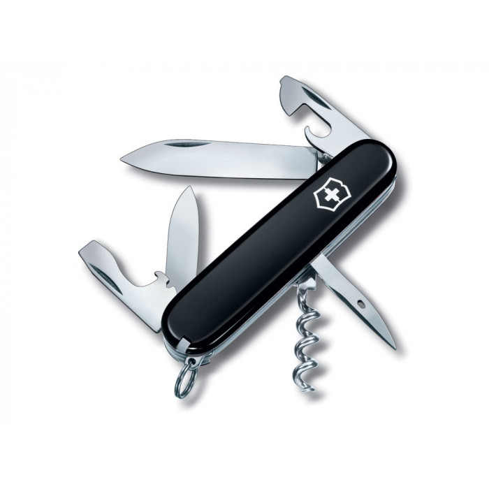 Нож перочинный VICTORINOX Spartan, 91 мм, 12 функций, чёрный