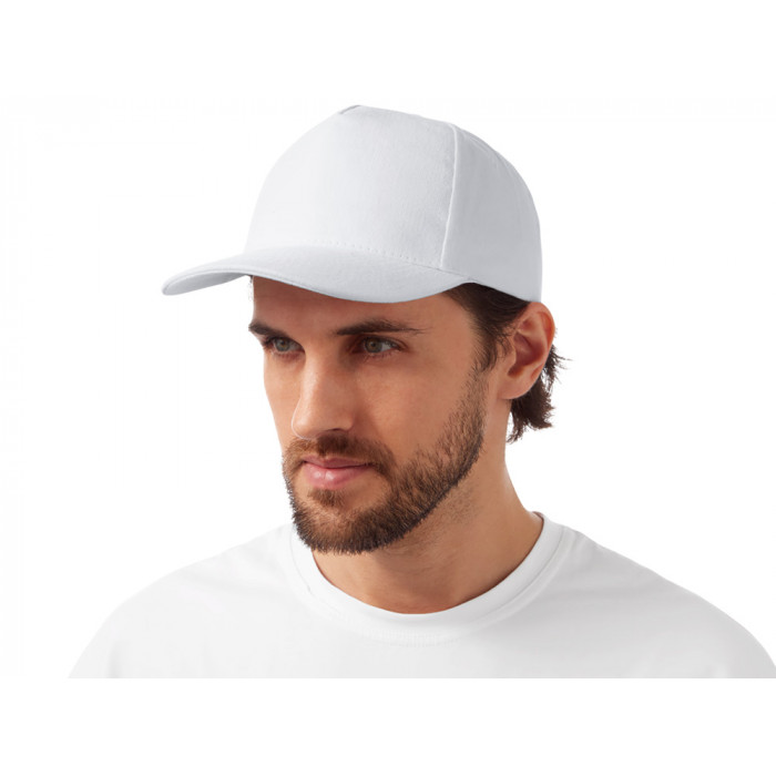 Бейсболка Florida 5-ти панельная, белый
