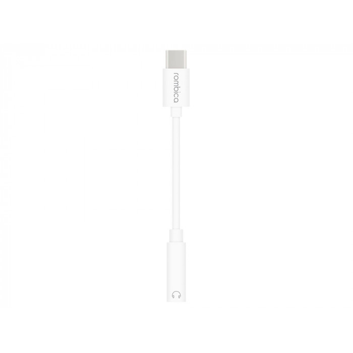 Rombica Type-C Adapter 3.5 White, белый