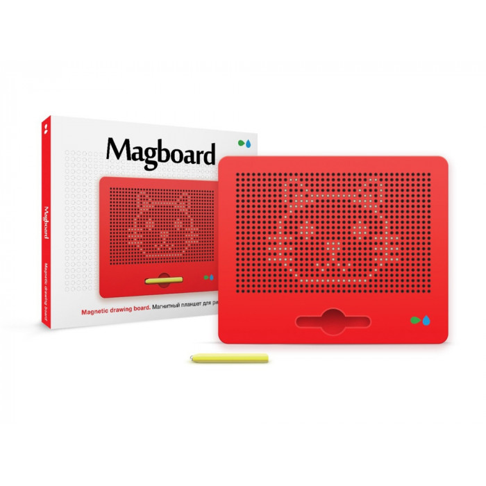 Магнитный планшет для рисования Magboard, красный