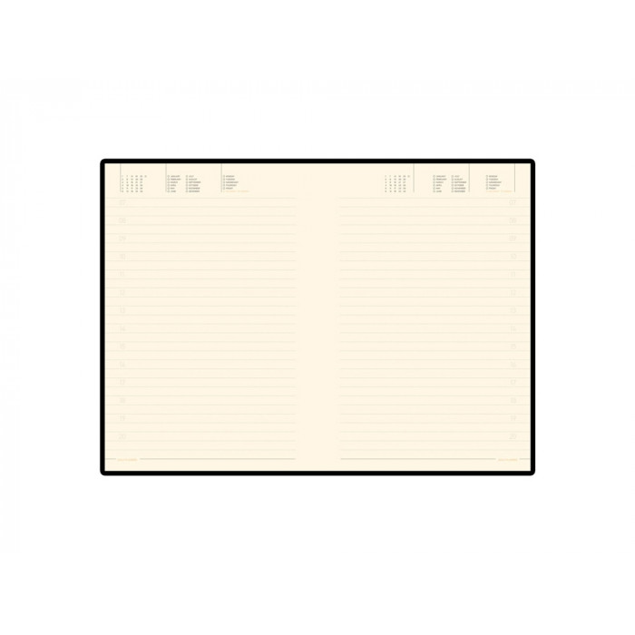 Ежедневник А5 недатированный Trend, коричневый