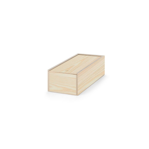 Деревянная коробка BOXIE WOOD M, натуральный темный