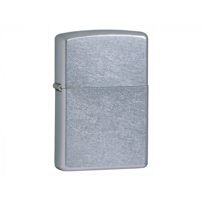 Зажигалка ZIPPO Classic с покрытием Street Chrome™, латунь/сталь, серебристая, матовая, 38x13x57 мм