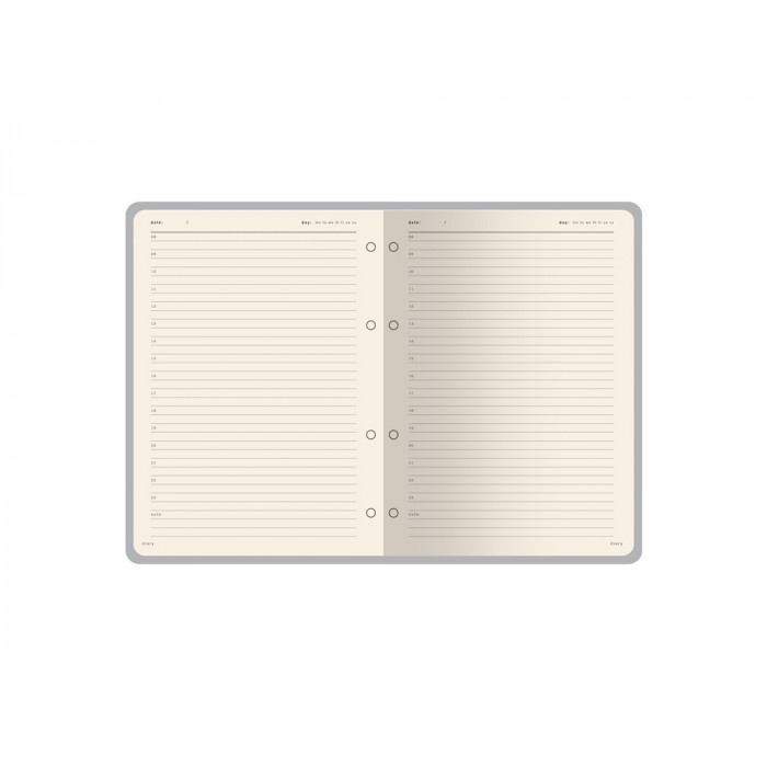 Ежедневник недатированный В5 Toscana, темно-синий