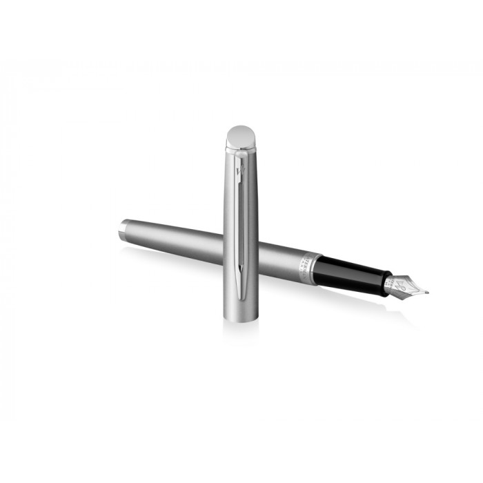 Перьевая ручка Waterman Hemisphere Entry Point Stainless Steel matte в подарочной упаковке