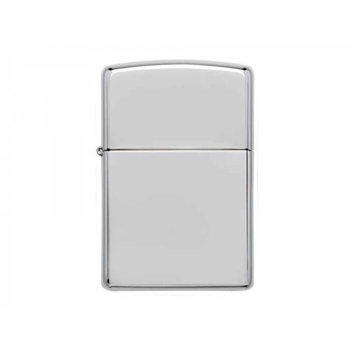 Зажигалка ZIPPO Armor™ c покрытием High Polish Chrome, латунь/сталь, серебристая, 38x13x57 мм