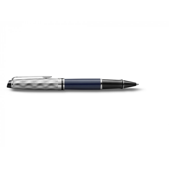 Ручка-роллер Waterman Expert22 SE deluxe Blue CT, цвет: Black, в подарочной упаковке