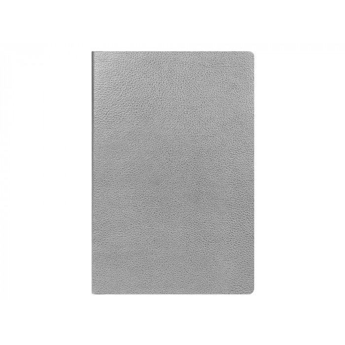 Ежедневник А5 недатированный Megapolis Velvet Flex, серебристый