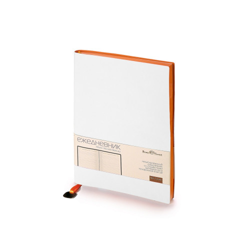 Ежедневник А5 недатированный Mercury, белый