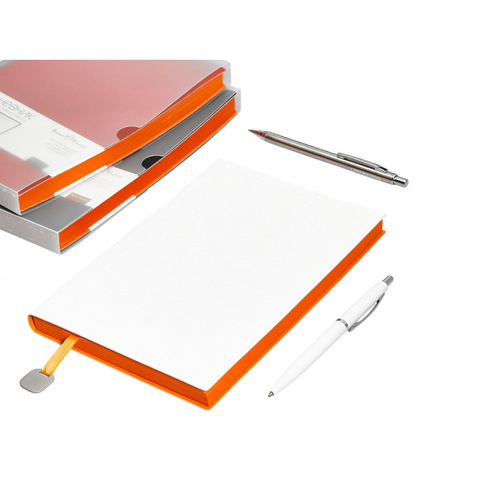 Ежедневник А5 недатированный Mercury, белый