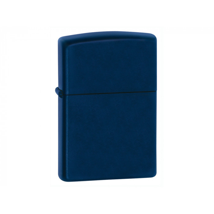 Зажигалка ZIPPO Classic с покрытием Navy Matte, латунь/сталь, синяя, матовая, 38x13x57 мм