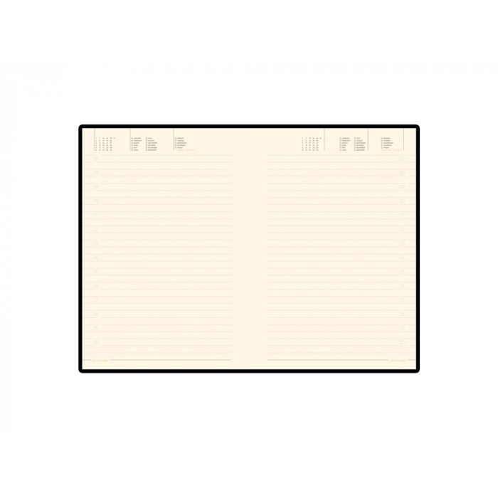 Ежедневник А5 недатированный Trend, бордовый