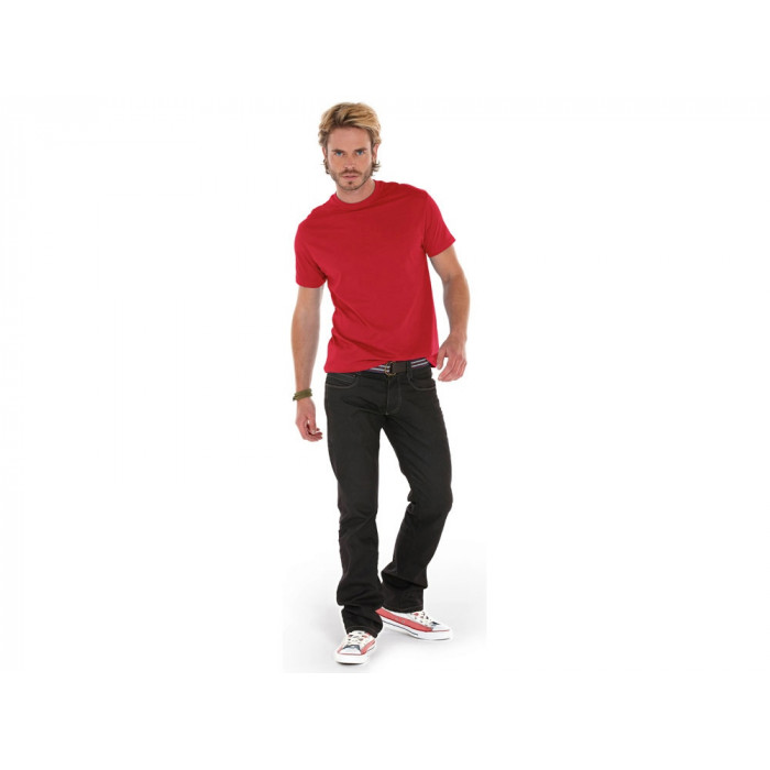 Футболка Heavy Super Club мужская, брусничный