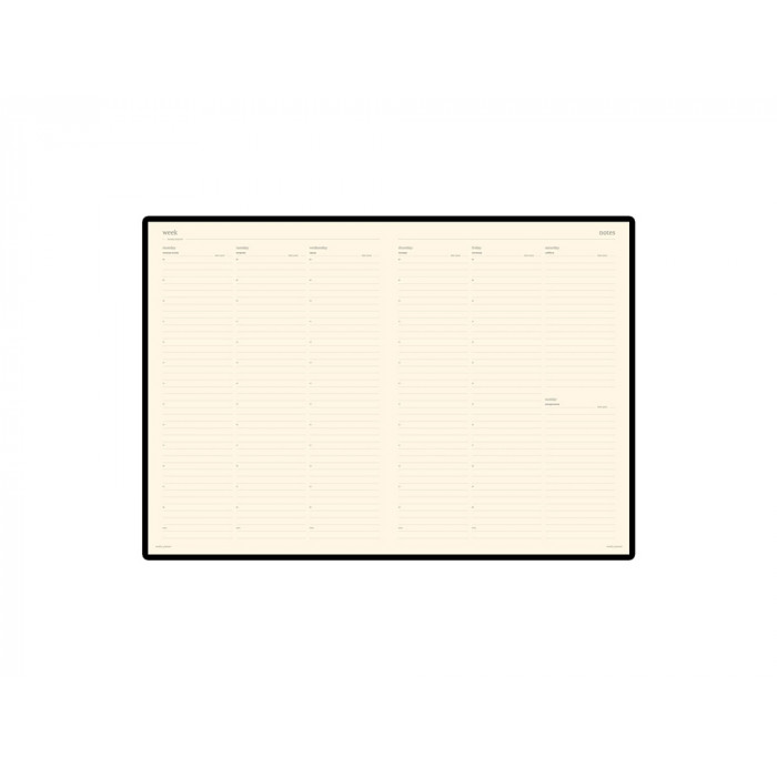 Еженедельник недатированный А4 Profy, синий