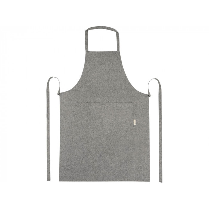 Pheebs 200 g/m2 recycled cotton apron, черный