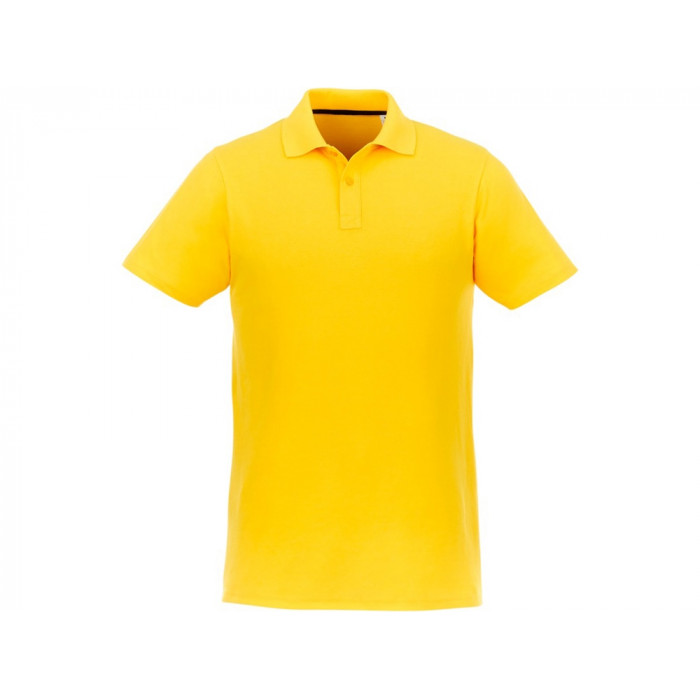 Мужское поло Helios с коротким рукавом, желтый