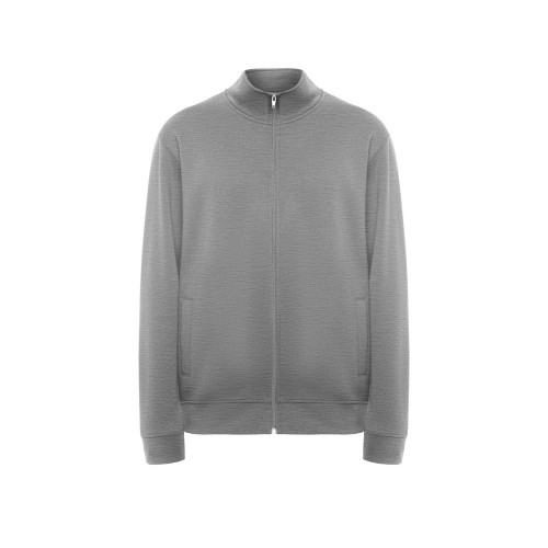 Толстовка на молнии Ulan, серый меланж