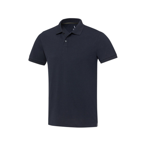 Emerald поло унисекс с коротким рукавом из переработанных материалов Aware™. - Нейви