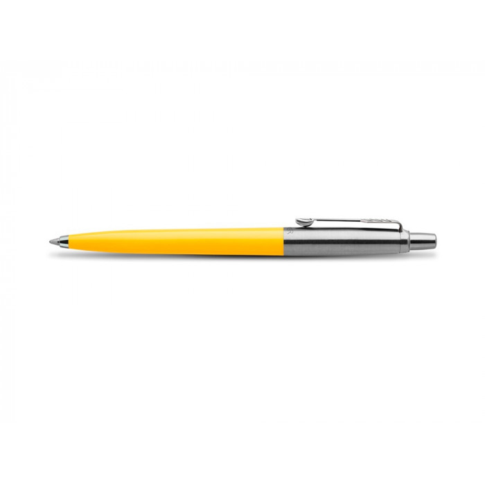 Шариковая ручка Parker Jotter Originals Yellow Chrome CT, стержень: M blue в подарочной упаковке