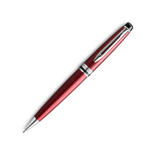 Шариковая ручка Waterman Expert Dark Red Lacquer CT Black, стержень: M, цвет чернил: blue.