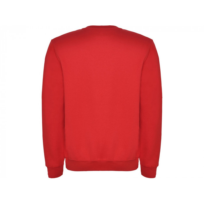 Свитшот с начесом Clasica унисекс, красный