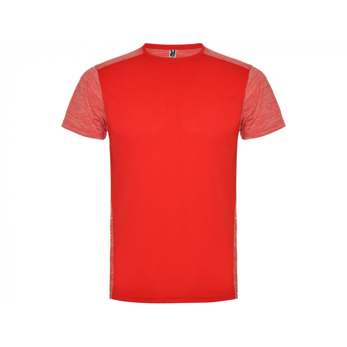 Спортивная футболка Zolder мужская, красный/меланжевый красный