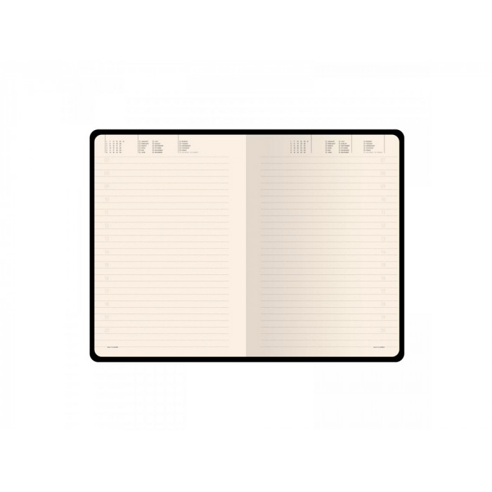 Ежедневник А5 недатированный Megapolis Velvet Flex, зефирный голубой