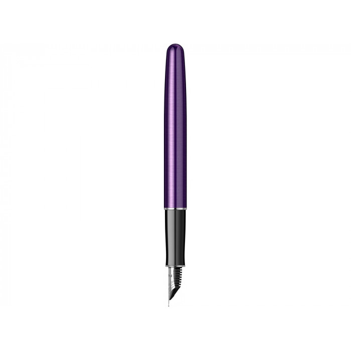 Перьевая ручка Parker Sonnet Essentials Violet SB Steel CT, перо: F, цвет чернил black, в подарочной упаковке.