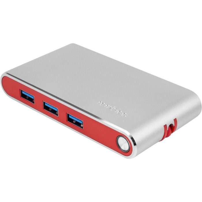 Хаб USB Rombica Type-C Hermes Red