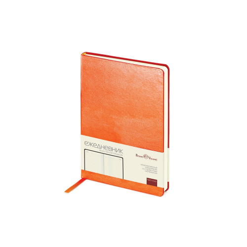 Ежедневник недатированный А5 Megapolis, оранжевый (Р)